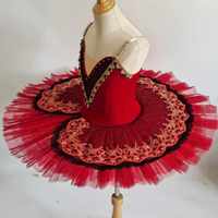 Tutu de ballet professionnel pour filles, bleu et rose, style platine, robe de soirée pour ballerine, costume de danse pour femmes adultes, enfants et jeunes filles