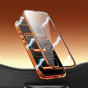 <span class=keywords><strong>Coque</strong></span> de Téléphone Magnétique en Alliage d'Aluminium avec Cadre de Protection d'Objectif et Verre Anti-<span class=keywords><strong>Espion</strong></span> Anti-Regard pour iPhone 17 Pro Max 16 Plus 15 14 - Product Image 5