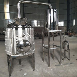 맞춤형 에센셜 오일 증류기-허브/꽃용 50L-1000L 스테인리스 스틸 증기 증류 장비 (실험실 및 상업용) - Product Image 1