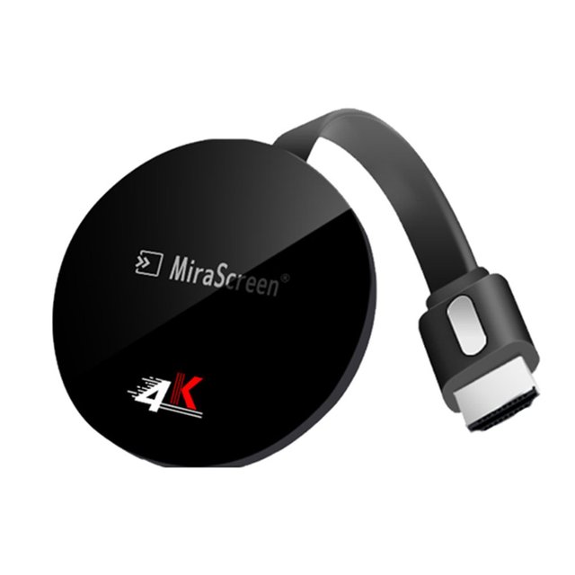 MiraScreen G7 Plus Wireless Display H.265 2.4G 4K UHD for Android Wireless WiFi TV Display Dongle Receiver HD TV Stick Airplay