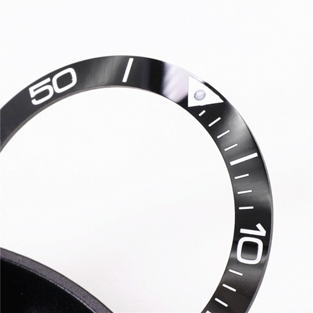 Wholesale Mechanical Watch OD 38.7mm ID 31.2mm Hydro Conquest Bezel Insert Ceramic with Adhesive 3M Tape