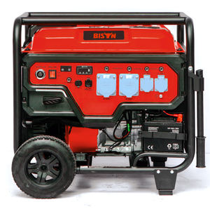 Générateur d'essence portable <span class=keywords><strong>Bison</strong></span> avec démarrage par recul, 220V, 194F, monophasé, 18 CV, 9,0 Kva, 9000 W, avec roues - Product Image 1