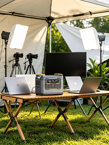 Station d'alimentation portable 5120Wh, générateur solaire 3000W 5000W, alimentation de secours domestique UPS, charge rapide pour le camping en plein air - Product Image 5