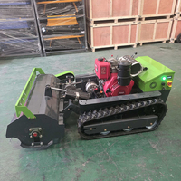 Tondeuse à fléaux industrielle avec bac de ramassage, largeur de coupe 1200 mm, bras latéral et conception mobile
