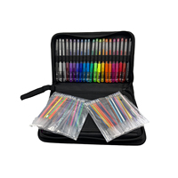 Colorworld – Kit de 120 crayons de croquis écologiques noirs, stylo à bille professionnel, outils de coloriage éducatifs DIY, accepte les modèles OEM