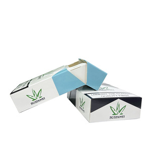 Bán buôn 10 20 gói rỗng vuông các tông giấy tùy chỉnh in ấn thuốc lá Hộp túi giấy xì gà bao bì - Product Image 6