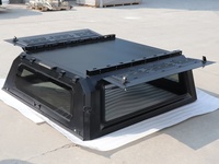 Auvent de camion en aluminium imperméable pour pick-up à double cabine avec benne de 6,5 pieds de long