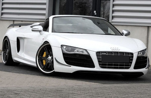 Nuevas Aletas Decorativas Laterales para Parachoques Delantero, Estilo Aleta de Tiburón, Protección de Fibra de Carbono Autoadhesiva para Audi <span class=keywords><strong>R8</strong></span> V8 V10 <span class=keywords><strong>Spyder</strong></span> - Product Image 5