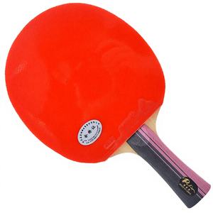 <span class=keywords><strong>Raquette</strong></span> de tennis de table portable ITTF 3 étoiles en fibre de carbone, deux picots en caoutchouc, manche long, base en 7 couches, vente en gros - Product Image 4