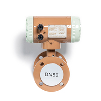 Compteur de débit chimique pour l'industrie de l'huile de palme et l'agriculture, avec revêtement PTFE, pour eaux usées de stations de traitement des eaux en Indonésie et irrigation