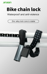Antivol de chaîne de vélo Jijian ART 1 étoile <span class=keywords><strong>homologué</strong></span>, 6,3 mm, robuste, carré, avec clés, pour vélos électriques et scooters néerlandais - Product Image 3