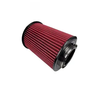 Araba kısa uzun yüksek akış yarış performansı konik spor Airfilter evrensel 102mm 76mm 3 inç koni emme hava filtresi