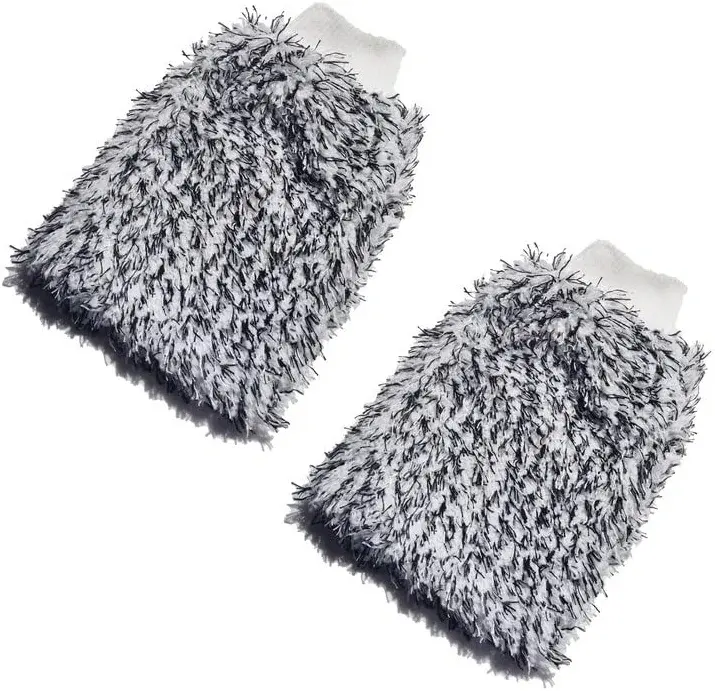 New Car Wash Mitt 2 Pack Premium Cyclone Microfiber Luvas De Lavagem Eficaz Máquina de lavar Lavável Lint Free Scratch Free