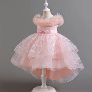 Novo Vestido de Festa para Menina, Roupas Infantis Elegantes para Aniversário, Princesa, Casamento, Baile, Fantasia de Dança, 3-12 Anos - Product Image 2