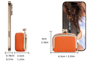 Caja de Joyería Mini de PU al por Mayor en Varios Colores, Bolsa de Almacenamiento con Cierre de Beso, Logotipo Personalizado Disponible - Product Image 2