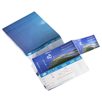 Offre matérielle de carte d'embarquement d'aéroport en papier thermique 210gsm personnalisé impression de billets d'avion billets d'entrée billets d'entrée