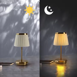 Lámpara de Escritorio LED Moderna, Ecológica y de Lujo, E14 2700K, Luz Blanca Cálida, Inalámbrica, Recargable, Táctil, Regulable, para Sala de Lectura, Dormitorio u Oficina - Product Image 6