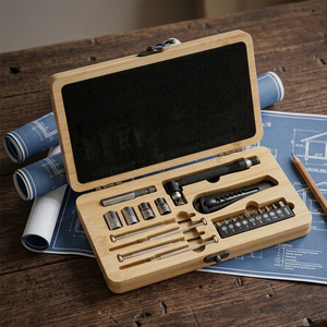 Wholesale 21 Piece Eco-Friendly Gift <b>Tool</b> Set Promotional Hand <b>Tool</b> Kit with Box - Product Image 5