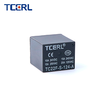 Micro-relais industriel miniature TC22F-S-124-A 15A charge électronique haute puissance pour relais de contact théorie électromagnétique 1A