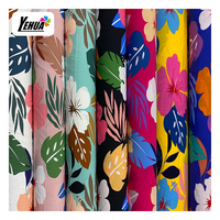 Tissu Challis en Rayonne Imprimé de Haute Qualité, Conception Personnalisée, Tissé 100% Viscose pour la Confection de Vêtements et Textiles