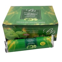 Yz-ks-lumière instantanée, en bois de fruits, avec saveur de pommes, charbon de bois rond pour shisha hookah, 33mm