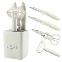 Keukengereedschap Gadgets Keukenschaar Dunschiller Keukenmes Smart Keuken Gadget Set Met Houder