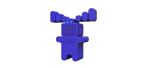 Giá Rẻ Màu Xanh Moose Động Vật Thiết Kế Mini Xách Tay Bluetooth Loa Cho Quà Tặng Hot Bán Không Dây Thiết Bị Âm Thanh - Product Image 6