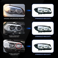 2011 2012 2013 2010-2017 Série 5 520i 523i 528i 530i 535i 550i M5 F10 Mise à niveau des phares LED vers des phares F18 pour BMW F10 F18