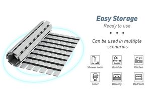 Kỵ Nước & Non-Slip Thân Thiện Với Môi PVC Tắm Mat Chống Trượt Spa Tắm Mat Cho Nhà Phòng Tắm Khách Sạn Sử Dụng Chống Vi Khuẩn - Product Image 5