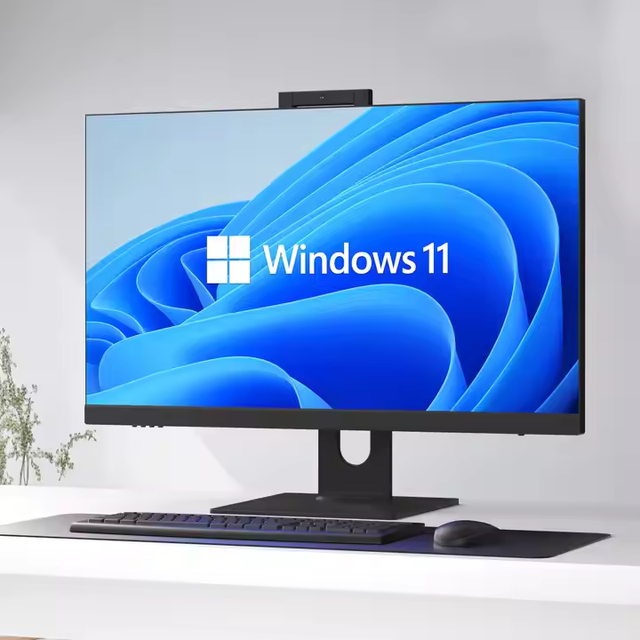 I3 I5 I7 I9 All-In-One Desktop Computer 21.5-23.8 Inch Business PC SSD DDR4 LCD Full Set New