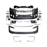 Kit de carrosserie complet pour Hiace : pare-chocs avant/arrière et jupes latérales – Pièces de mise à niveau et de conversion, installation facile