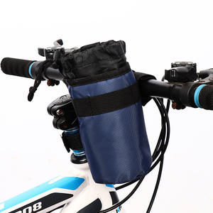 ANTUKE Bicycle <b>Water</b> <b>Bottle</b> Bag 750ml Insulated <b>Cycling</b> Gear Holder Durable Blue Grey - Product Image 4