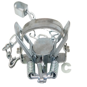 Piège de contrôle des nuisibles pour la faune, piège à pattes robuste, antirouille, piège pour petits animaux pour la chasse aux opossums et aux renards, produit de chasse de qualité supérieure - Product Image 1