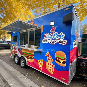 2025 Catering Trailers Custom Mobile Food Truck Trailer with Full <b>Kitchen</b> - Product Image 3