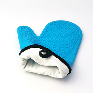 Silicone Oven Mitt Heat Resistant 27cm Thickened With Cotton Lining For Kitchen Use - Product Image 3