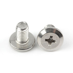 Özelleştirilmiş 304 paslanmaz çelik çapraz gömme ince kafa makine vidaları gözleme kafa mobilya vidaları - Product Image 1