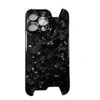 Offre Spéciale nouveaux modèles étui en fibre de carbone forgé pour iPhone 15 Pro Max fibre de carbone forgée 14pro max/15pro/14pro couverture de téléphone