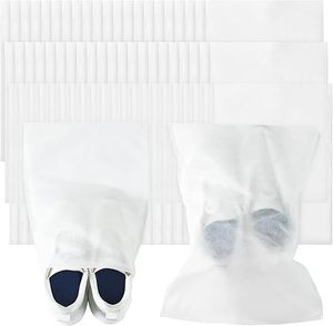 Non-Woven <b>Shoe</b> <b>Storage</b> Pouch, Drawstring Dustproof Travel Bag, Handheld <b>Shoes</b> & <b>Boots</b> Organizer - Product Image 1