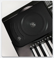 Clavier électronique portable professionnel MK-812 à 61 touches - Piano numérique multifonction pour débutants, 128 sons, 200 rythmes, LED
