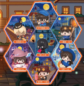 Paquete de 8 Cajas al por Mayor LDCX Fun66 Detective <span class=keywords><strong>Conan</strong></span> Vol.1: El caso del robo nocturno mágico, Caja Sorpresa, Colección de Regalos de Cumpleaños - Product Image 2