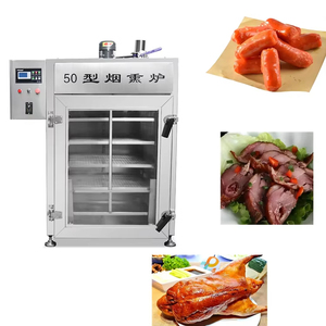 Horno de humo multifuncional de acero inoxidable KR para hacer Deli pollo pato tocino salchicha productos de carne de frijol seco - Product Image 3