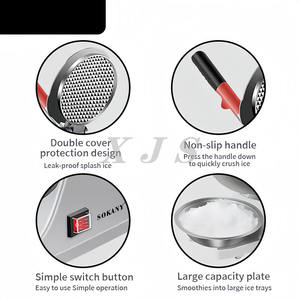 Machine à crème glacée au lait surgelé Quick Ice Cream Shop Snow Cone Ice Su Machine - Product Image 5