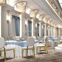 Chaise de banquet et de salle à manger ronde en acier inoxydable doré de haute qualité, style moderne pour mariage et fête, chaises de banquet en métal pour hôtel