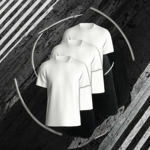 เสื้อยืดผ้าเจอร์ซีย์คอตตอน 100% สีพื้น แขนสั้น รับทำโลโก้ OEM ออกแบบเองได้ เนื้อผ้า 180gsm ระบายอากาศได้ดี - Product Image 3