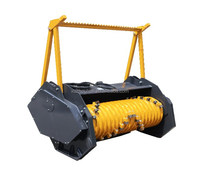 Oferta Destacada: Desbrozadora Forestal Marca HCN para Minicargadoras con Motor Diésel y Cargador Frontal Boxer