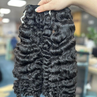 Cheveux bouclés birmans de haute qualité 100 % naturels, cheveux vietnamiens bruts, fournisseurs de cheveux bouclés birmans, cheveux humains vierges bruts très demandés pour femmes noires