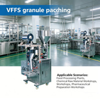 Machine d'emballage automatique VFFS pour petits sachets de snacks, noix de cajou, cacahuètes, haricots, graines, céréales, chips et granulés