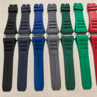 La dernière sangle de luxe haut de gamme Shark Fin 35-03 en fluorosilicone, avec des sangles personnalisables disponibles