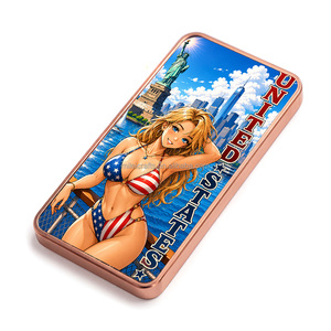 Lingote <span class=keywords><strong>de</strong></span> Cobre Puro 999 <span class=keywords><strong>de</strong></span> 1oz al por Mayor, Waifu Bikini Goddess USA Japan France Brazil World Beauty, Barra <span class=keywords><strong>de</strong></span> Recuerdo - Product Image 2