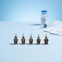 Aiguilles de vaccination et d'injection pour poissons et volailles, emballées individuellement, 18 G 5 MM Luer Lock, pour chiens et usage vétérinaire